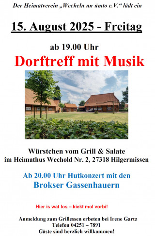 Dorftreff Wechold 2025