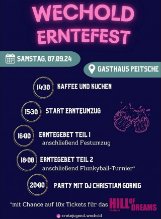 Erntefest Wechold 2024