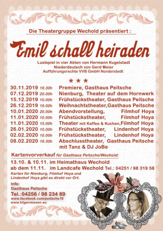 Flyer Theater Wechold 2019