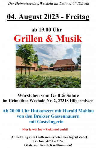 Grillen Mit Musik 2023 K