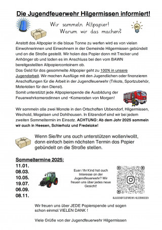 Jf Altpapier Flyer 2025