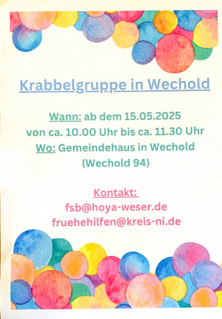 Krabbelgruppe Wechold 2025