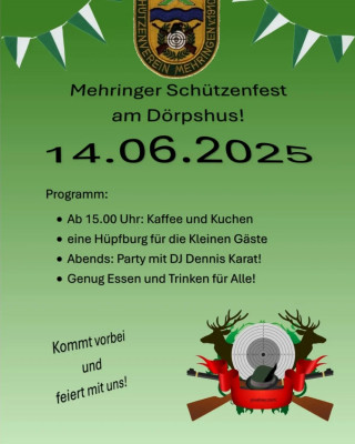 Schuetzenfest Mehringen 2025
