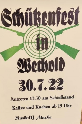 Schuetzenfest Wechold 2022
